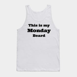 monday beard Tank Top